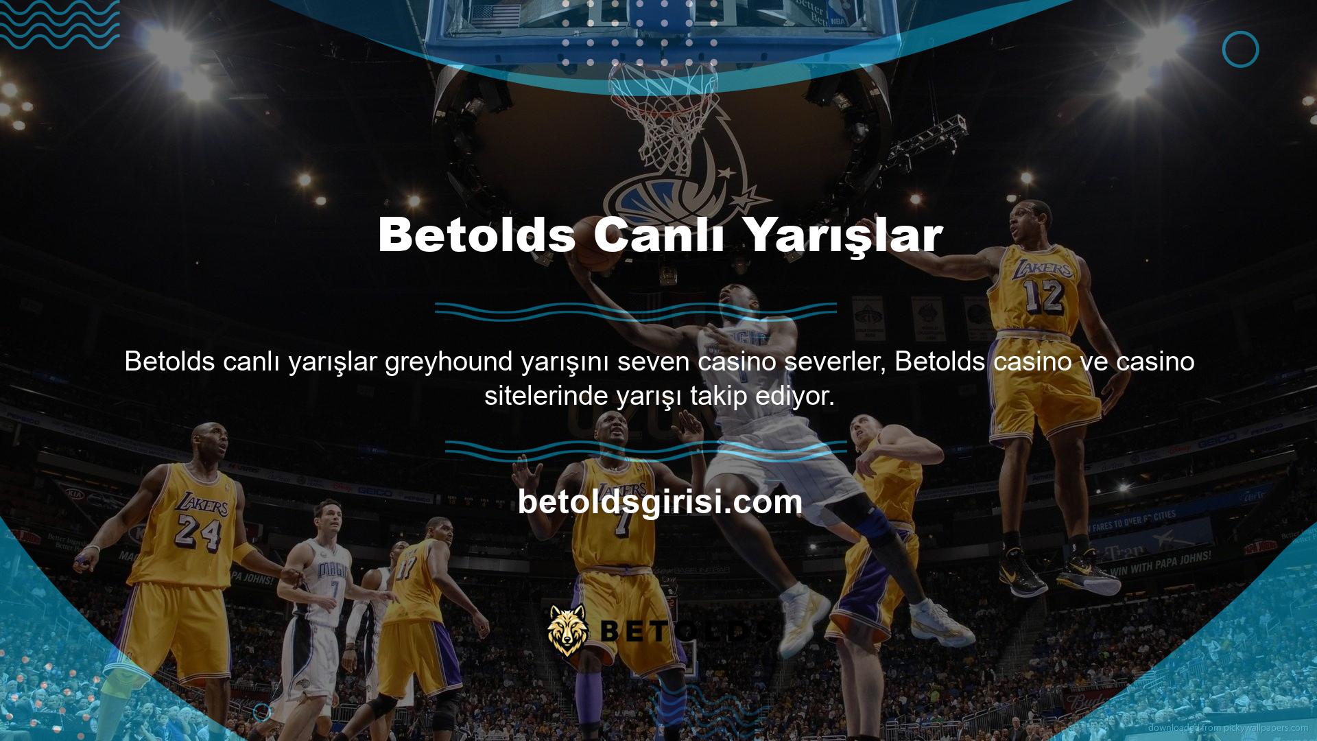 Canlı yarışlar sağlıyoruz